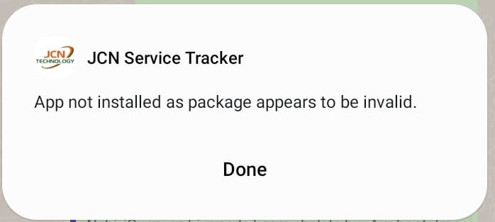 android package error