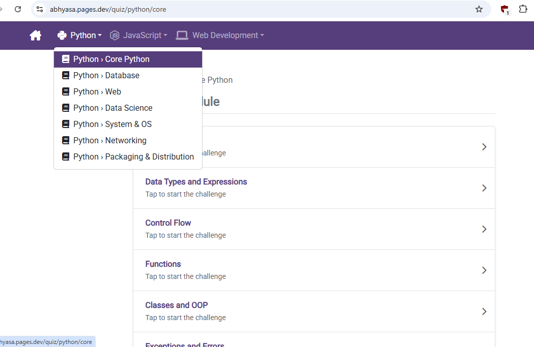 Abhyasa Screenshot